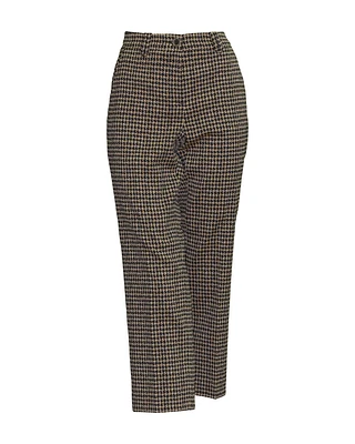 Tweed Cropped Pants
