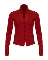 Fine Rib Jersey Blazer