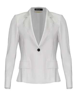 Jersey Blazer Cashew
