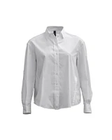 Lo-Hi Button Down Blouse