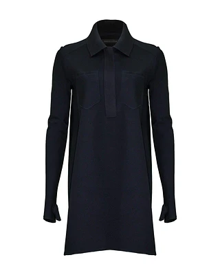 Nitrile2 Jersey Shirt Dress