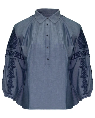 Abby Embroidered Top