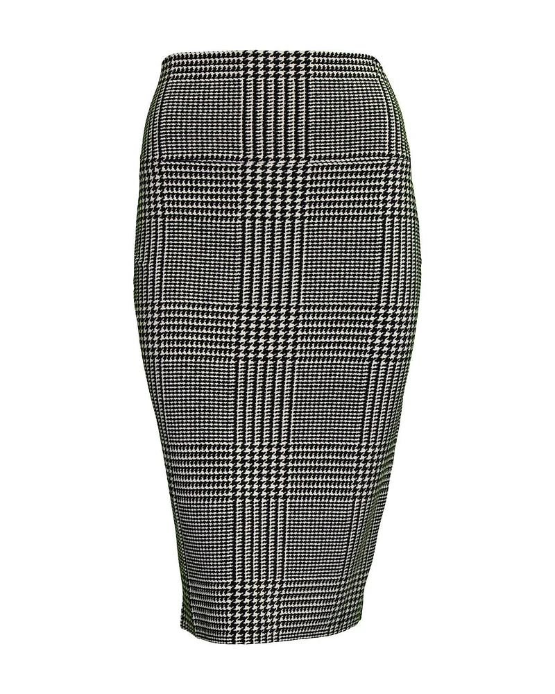 Glenn Plaid Straight Skirt