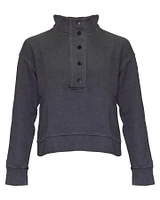 Simon Button Neck Sweatshirt