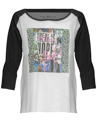 There Is Hope Black Sleeve T-Shirt