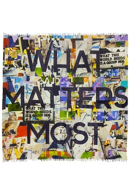 What Matters Most Scarf