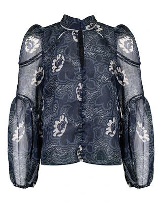 Bernot Print Blouse