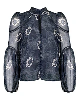 Bernot Print Blouse