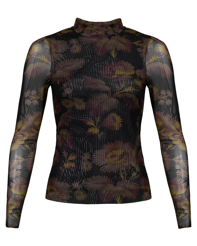 Lemonay Print Top