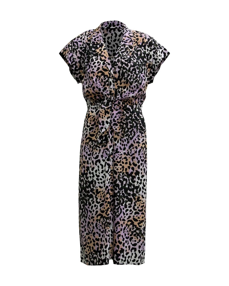 Amani Leopard Print Dress