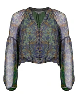 Jayce Print Blouse