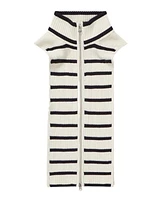 Tempest Striped Knit Dickey