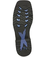 Tony Lama Men's Anchor Water Buffalo Pull On Western Work Boots - Composite Toe