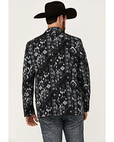 Rock & Roll Denim Men's Southwestern Print Sportcoat