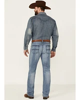 Cody James Men's Buckskin Wash Jackson Slim Straight Stretch Denim Jeans
