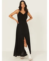 Idyllwind Women's Cut Work Sleeveless Maxi Dress