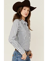 Ariat Women's Kirby Striped Long Sleeve Button-Down Stretch Western Shirt