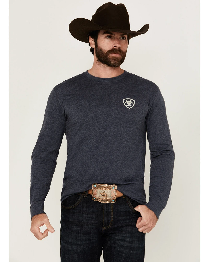 Ariat Men's Saltillo Lockup Long Sleeve Graphic Shirt