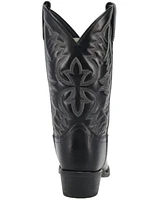 Laredo Men's Embroidered Round Toe Western Boots