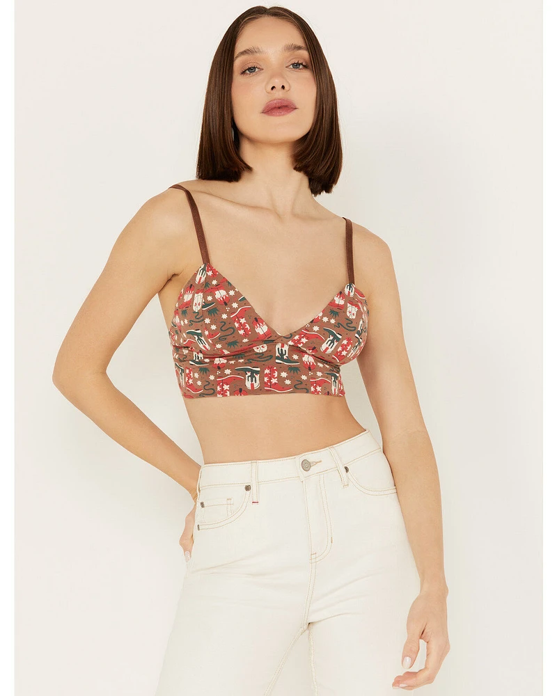Discreture Women's Longline Bralette