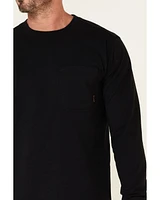 Hawx Men's Solid Forge Long Sleeve Work Pocket T-Shirt - Big