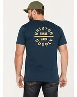 Brixton Men's Oath Logo Short Sleeve Graphic T-Shirt