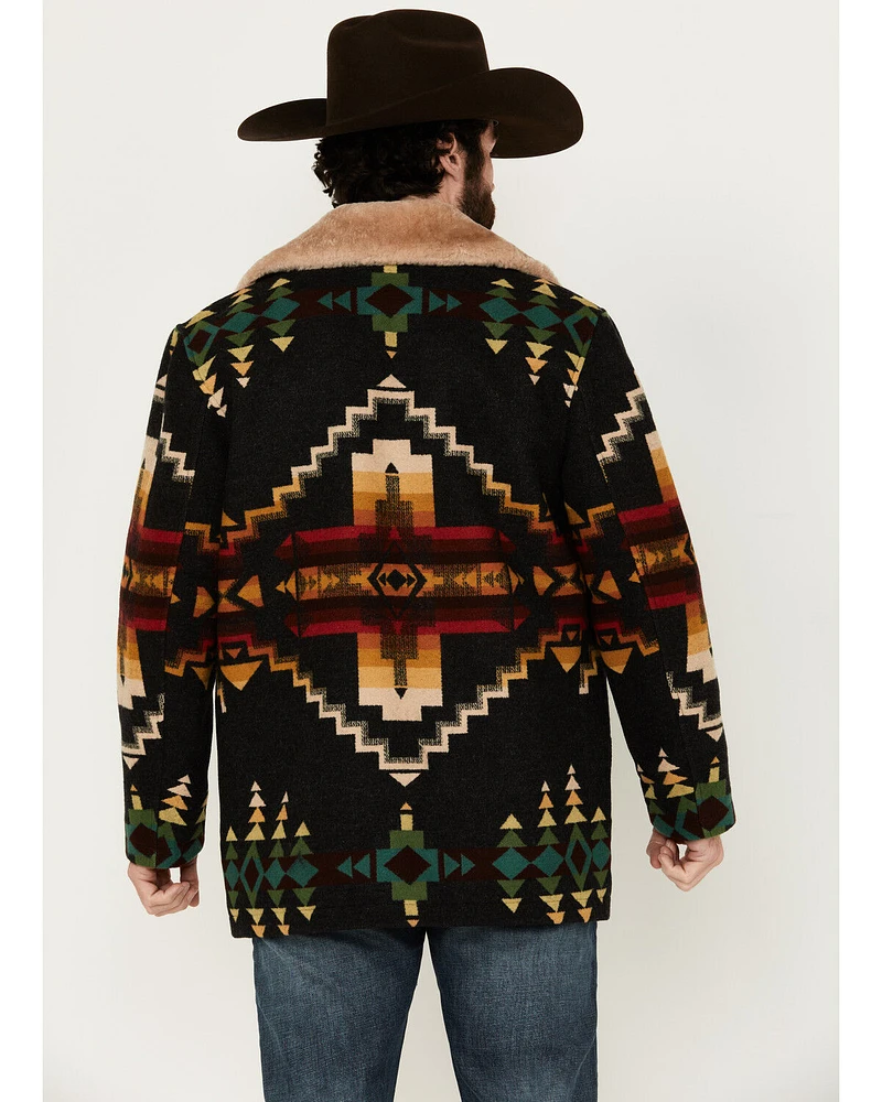 Pendleton Men's Brownsville Multicolored Print Coat