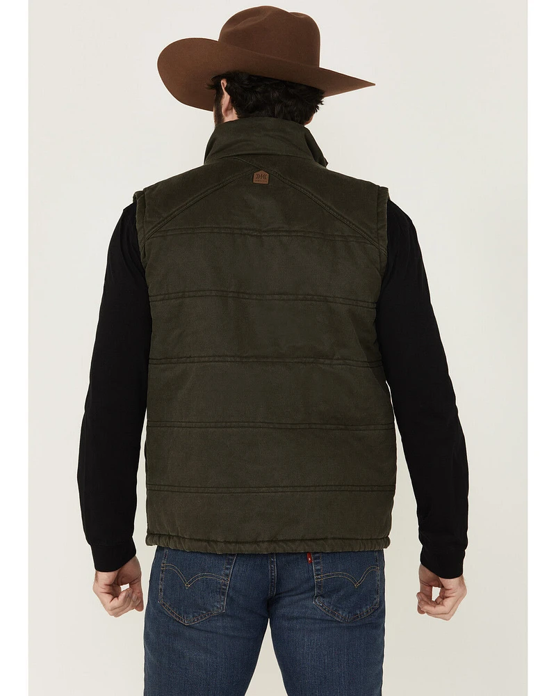 Dakota Grizzly Men's Sawtooth Microsuede Insulated Vest