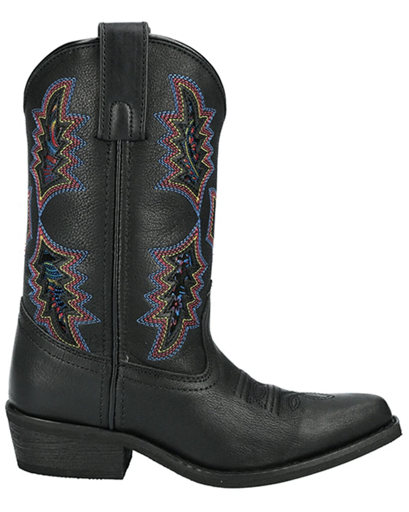 Smoky Mountain Little Girls' Sierra Western Boots - Snip Toe