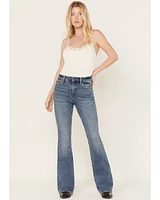 Idyllwind Women's Foxwood High Risin' Rhinestone Flare Jeans