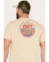 Brothers and Sons Men's Get Lost Short Sleeve Graphic T-Shirt
