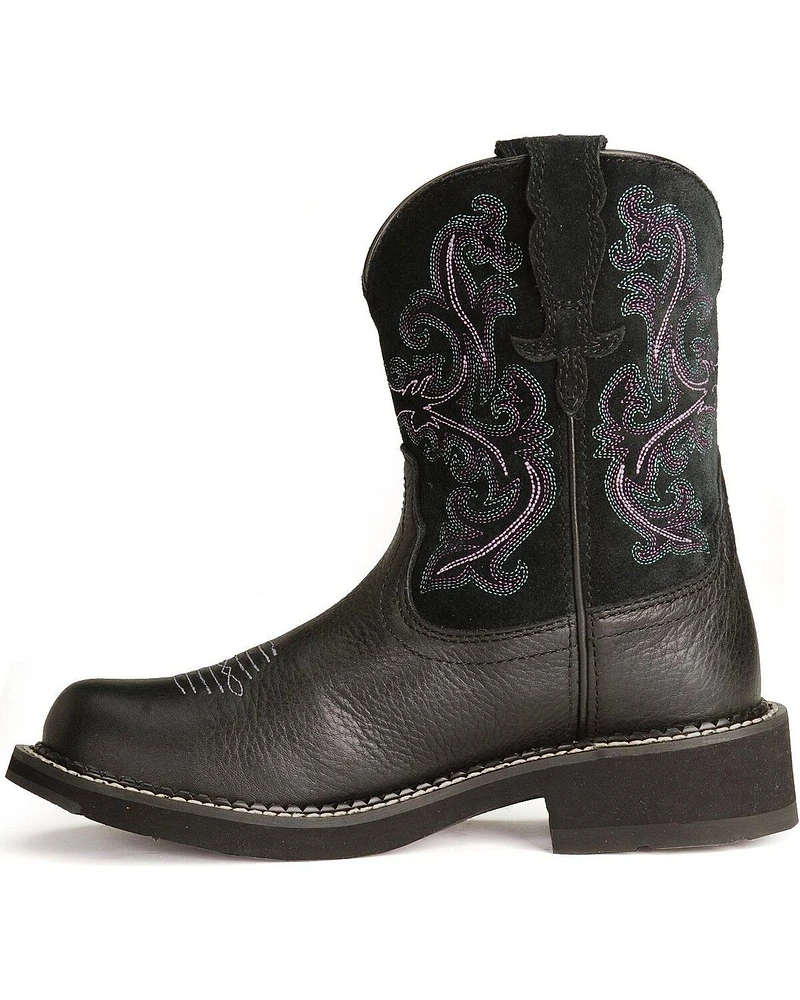 Ariat Women's Fatbaby Deertan Western Boots - Round Toe