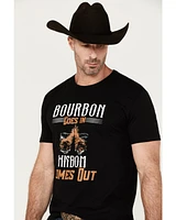 Cody James Men's Bourbon Wisdom Short Sleeve Graphic T-Shirt