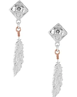 Montana Silversmiths Women's American Legends Feather Earrings