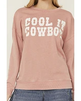 Shyanne Women's Cool It Cowboy Graphic Sweatshirt