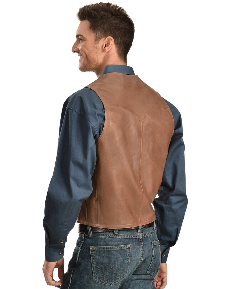 Scully Lamb Leather Vest