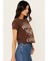 Shyanne Women's Chase Whiskey Not Cowboys Short Sleeve Graphic Tee