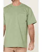 Hawx Men's Solid Loden Force Heavyweight Short Sleeve Work Pocket T-Shirt