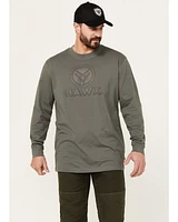Hawx Men's Long Sleeve Graphic Work T-Shirt
