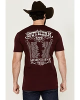 Moonshine Spirit Men's Southern Bandit Short Sleeve Graphic T-Shirt