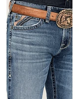 Ariat Men's M7 Peconic Remming Medium Wash Slim Straight Stretch Jeans