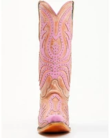 Corral Women's Studded Neon Blacklight Western Boots - Snip Toe