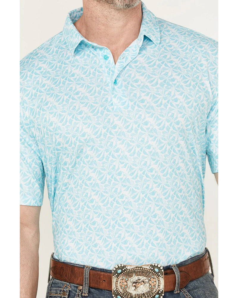 Ariat Men's 360 Airflow Printed Short Sleeve Polo