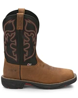 Justin Men's Stampede Rush Western Work Boots - Composite Toe
