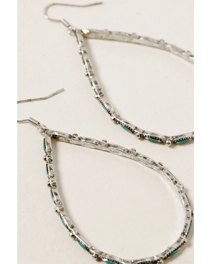 Idyllwind Women's Around We Go Turquoise Earrings