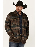 Ariat Men's Caldwell Desert Striped Print Long Sleeve Button-Down Shacket