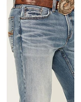 RANK 45® Men's Bodie Wash Trigger Slim Bootcut Performance Stretch Denim Jeans