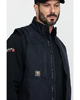 Ariat Men's Rebar Washed Dura Canvas Insulated Work Vest - Tall
