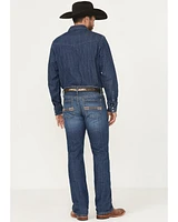 Cinch Men's Medium Wash Ian Slim Bootcut Denim Jeans