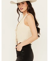 Sage The Label Women's Double Tie Front Vest